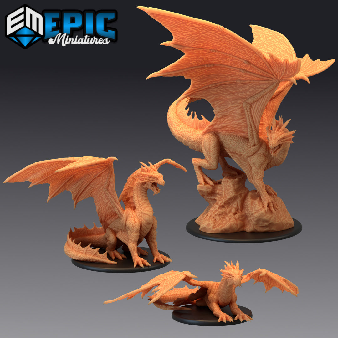 Bronze Lightning Dragon